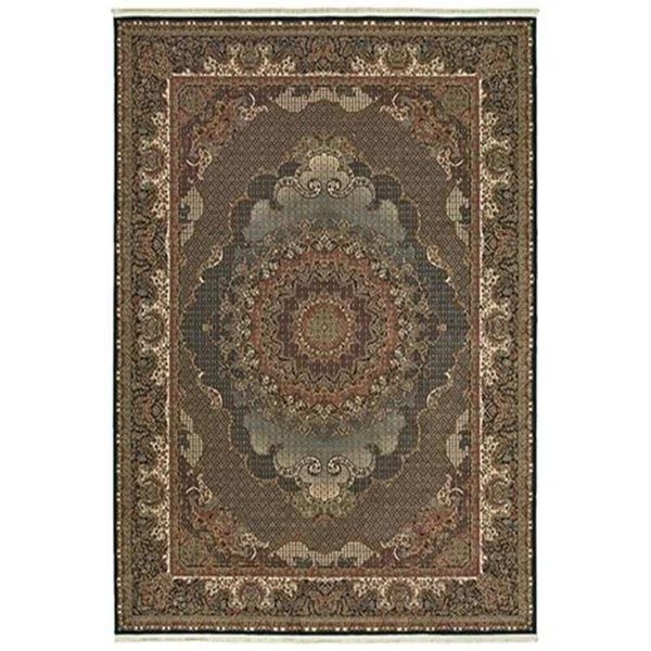 2 ft. 3 in. x 10 ft. Masterpiece 5330B Runner Area RugBlue, Oriental Weavers, Mfr#: M5330B068305ST
